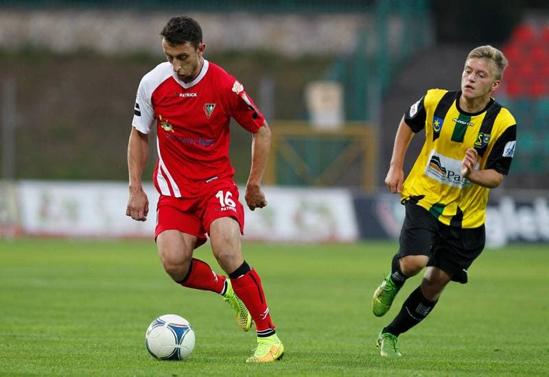 Football. II Liga. Zaglebie Sosnowiec - Siarka Tarnobrzeg. 19.09.2014