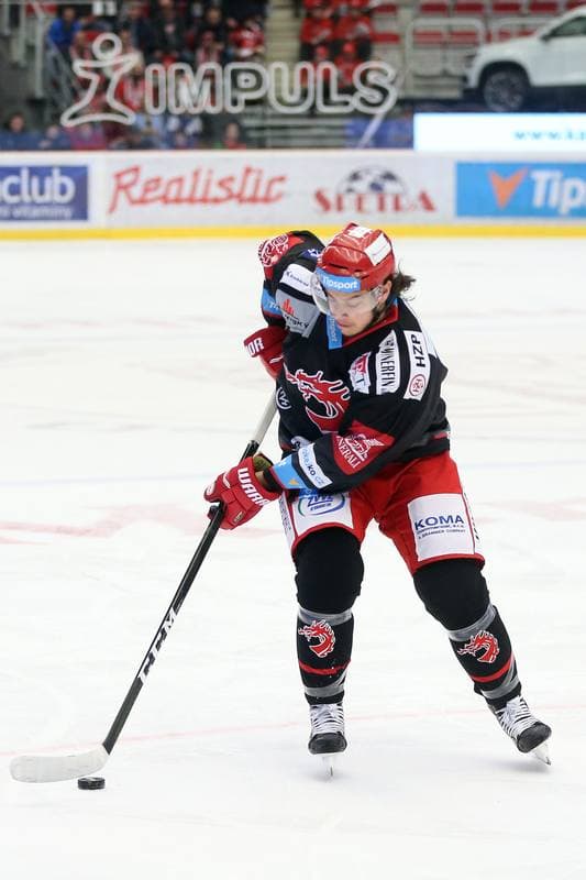 Ice Hockey. TipSport Extraliga. Ocelari Trinec - Mountfield Hradec Kralove. 02.04.2018