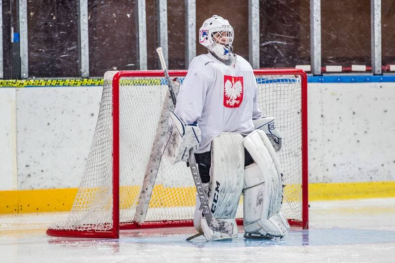 Ice Hockey. Poland national team. Training. 05.09.2019