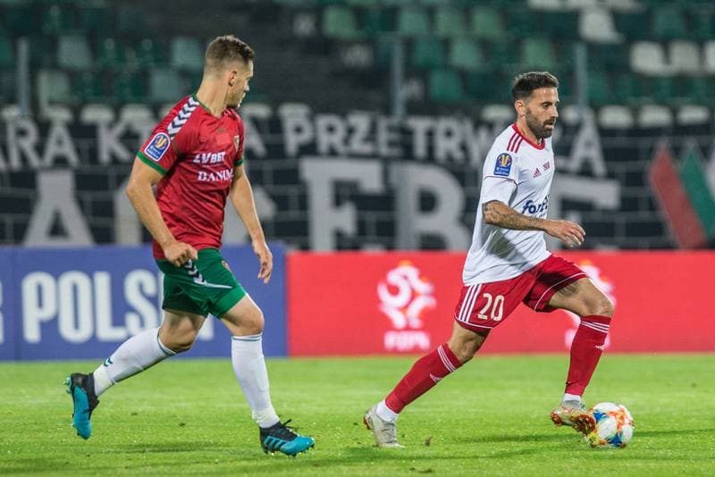 Football. Totolotek Puchar Polski. Zaglebie Sosnowiec - LKS Lodz. 26.09.2019
