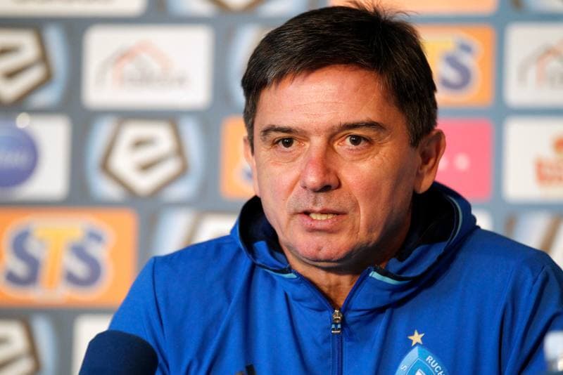 Football. Ruch Chorzow. Press Conference. 09.03.2017