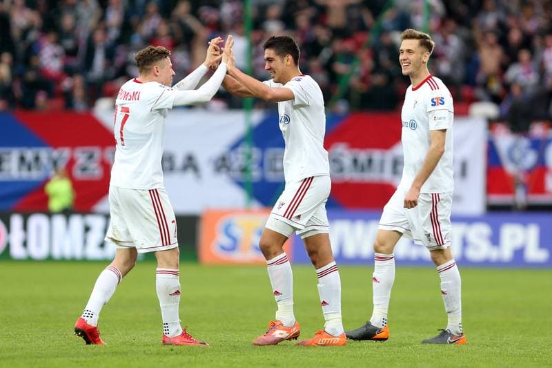 Football. Lotto Ekstraklasa. Gornik Zabrze - Sandecja Nowy Sacz. 31.03.2018