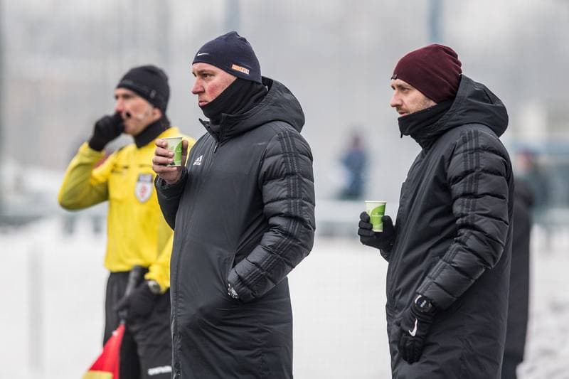Football. Sparing. GKS Tychy - Bruk-Bet Termalica Nieciecza. 10.02.2021