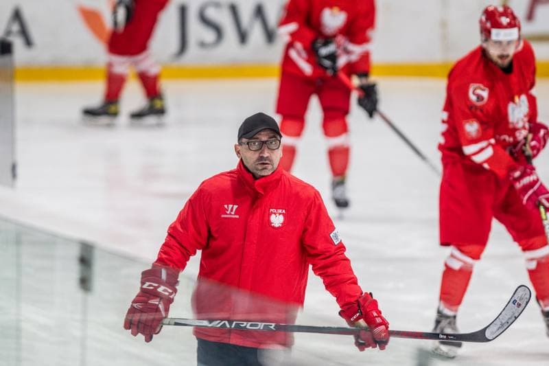 Ice Hockey. Poland national team. Training. 06.05.2021