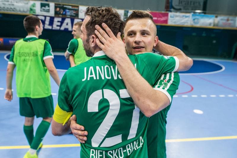 Futsal. Ekstraklasa. Clearex Chorzow - Rekord Bielsko-Biala. 06.05.2019