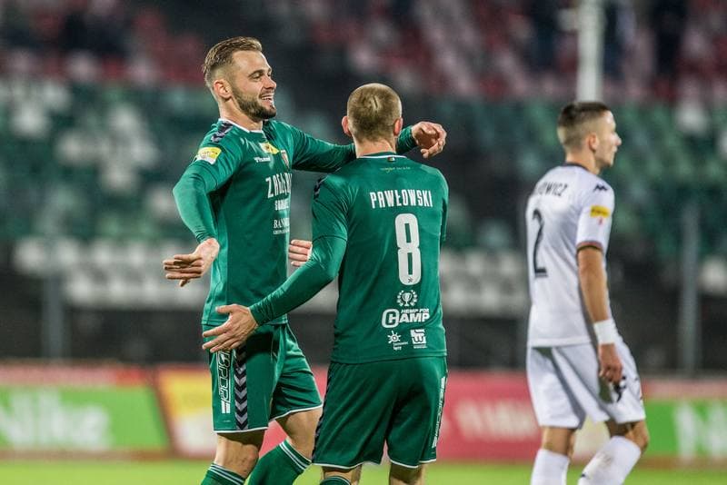 Football. Fortuna I Liga. Zaglebie Sosnowiec - Chrobry Glogow. 24.11.2021