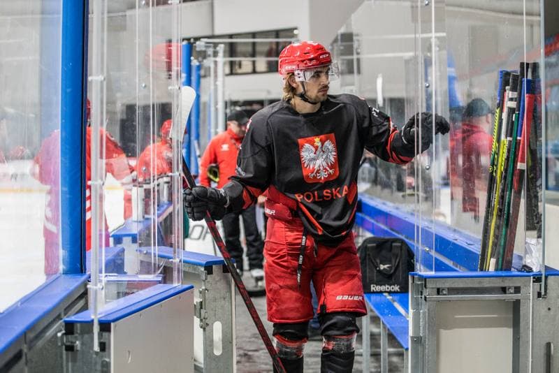 Ice Hockey. Poland national team. Training. 18.04.2022