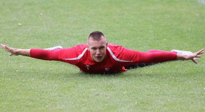 Football. Gornik Zabrze. Training. 11.01.2011