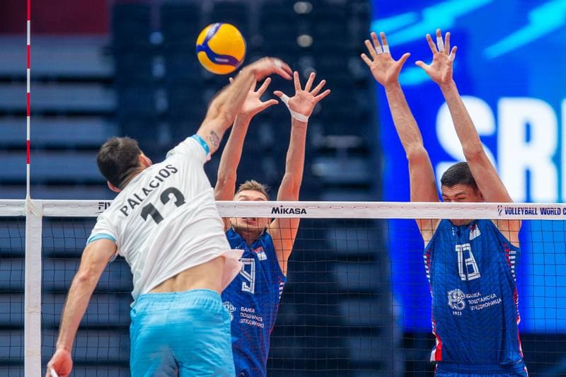 Volleyball. FIVB Men's World Championship. Serbia - Argentina. 06.09.2022