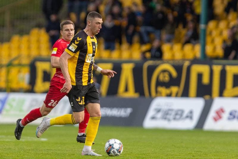 Football. Fortuna I Liga. GKS Katowice - Skra Czestochowa. 28.04.2023
