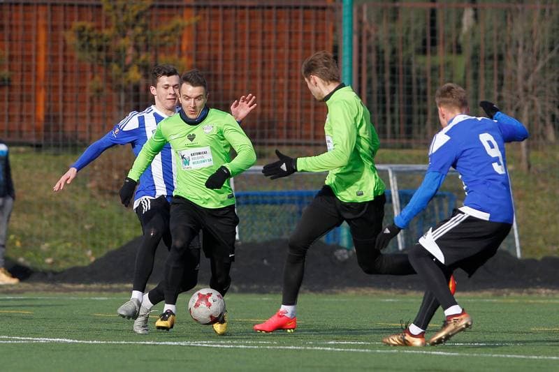 Football. Sparing. Ruch Chorzow - Rozwoj Katowice. 31.01.2018