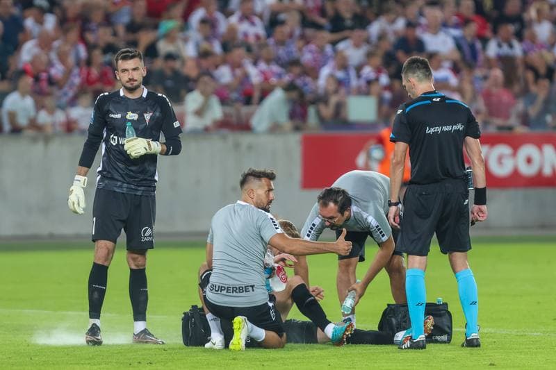 Football. PKO BP Ekstraklasa. Gornik Zabrze - Widzew Lodz. 18.08.2023