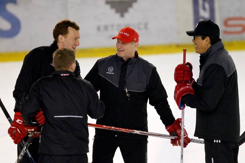 Ice Hockey. Poland national team. Training. 13.02.2018