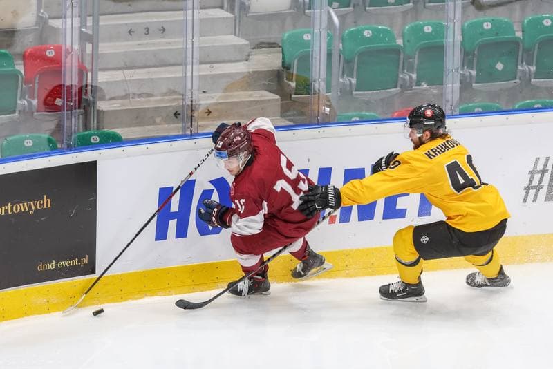 Ice Hockey. Euro Ice Hockey Challenge. Latvia - Lithuania. 09.11.2023