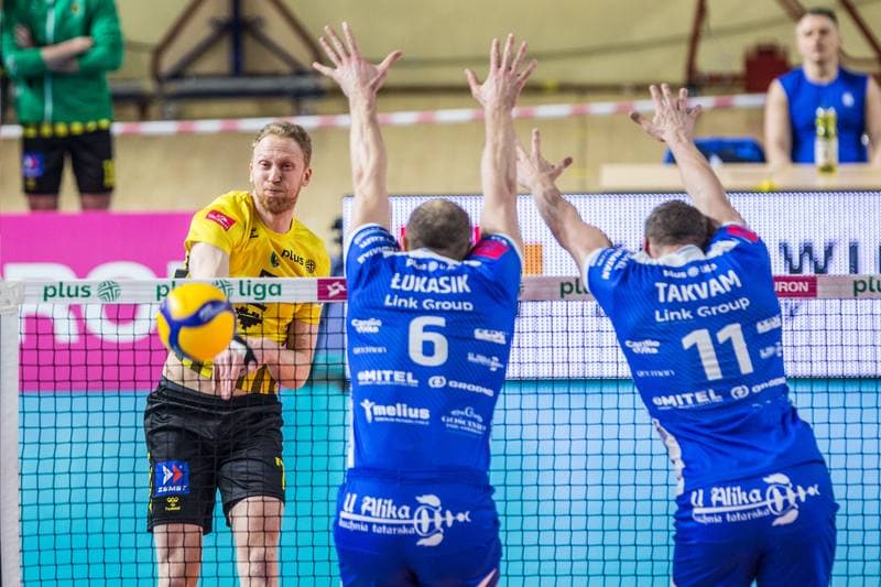 Volleyball. PlusLiga. GKS Katowice - Slepsk Malow Suwalki. 25.02.2022