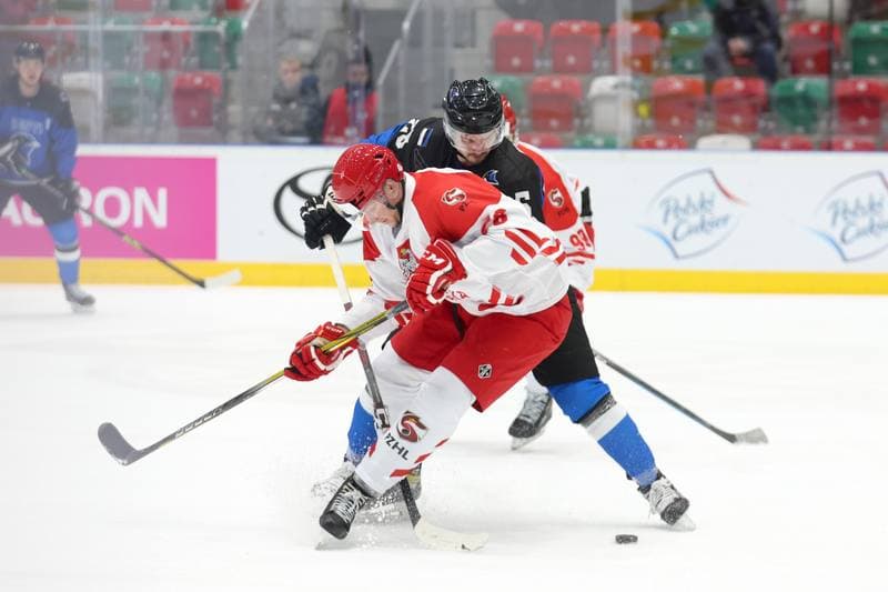 Ice Hockey. Olympic Qualification. Poland - Estonia. 08.02.2024