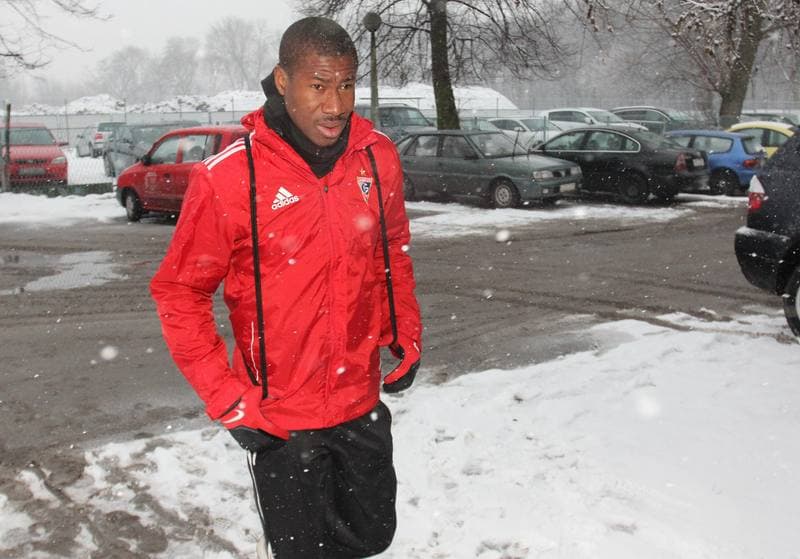 Football. Gornik Zabrze. Training. 05.03.2012