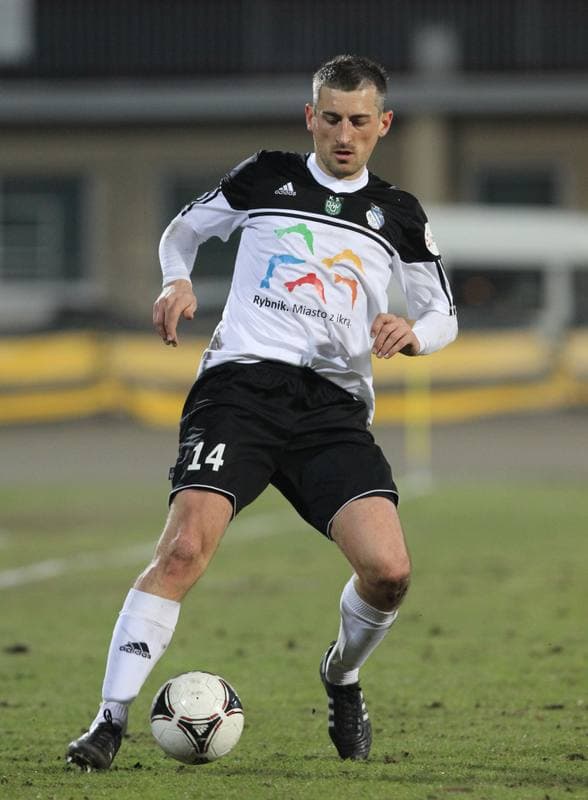 Football. II liga - grupa Zachodnia. Energetyk ROW Rybnik - Tur Turek. 12.04.2013