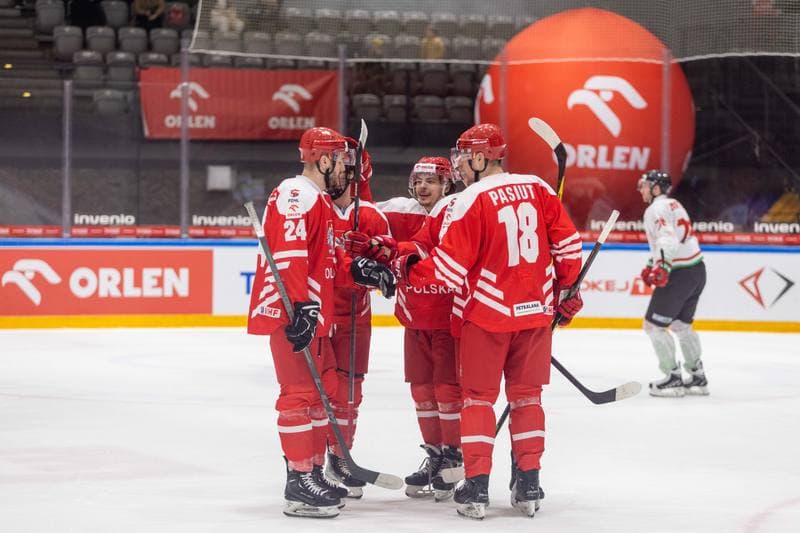 Ice Hockey. Friendly Match. Poland - Hungary. 20.04.2023