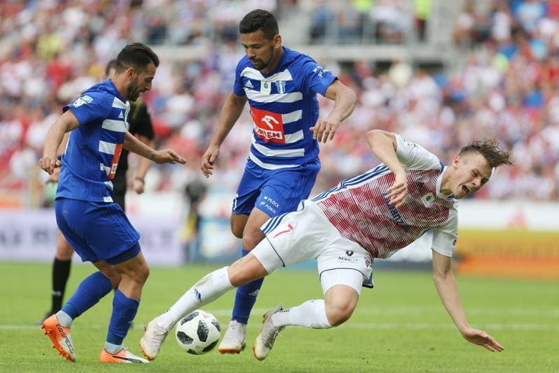 Football. Lotto Ekstraklasa. Gornik Zabrze - Wisla Plock. 29.07.2018