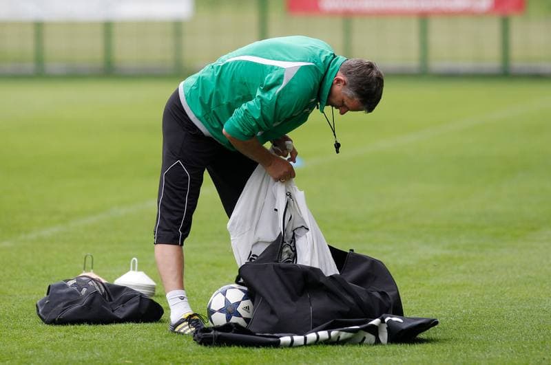 Football. GKS Katowice. Training. 19.01.2015