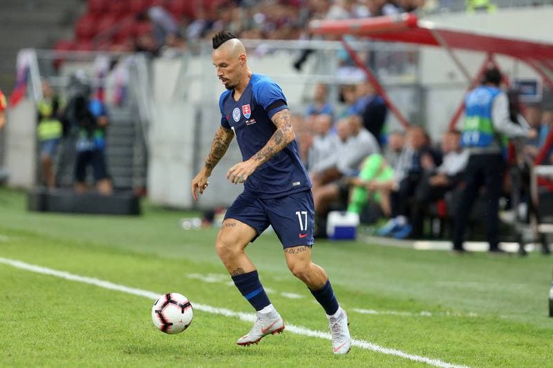 Football. International Friendly. Slovakia - Denmark. 05.09.2018