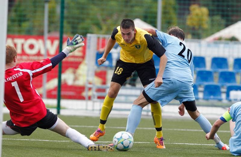 Football. IV Liga. GKS II Katowice - Unia Raciborz. 31.08.2014