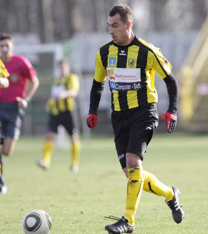 Football. I liga. Ruch Radzionkow - Gornik Leczna. 13.11.2010