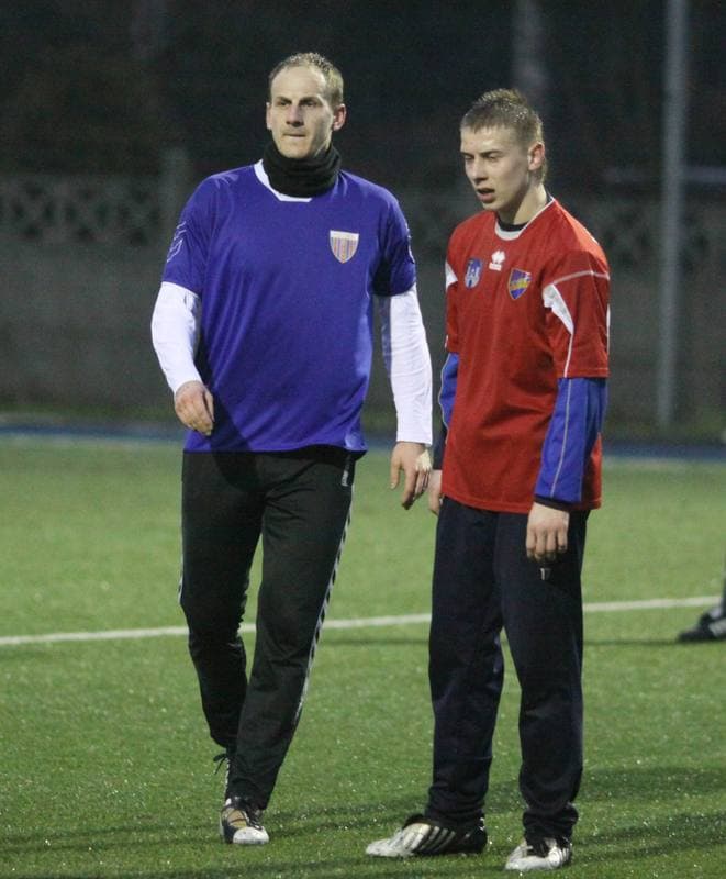 Football. Sparing. Polonia Bytom - Rakow Czestochowa. 19.01.2011