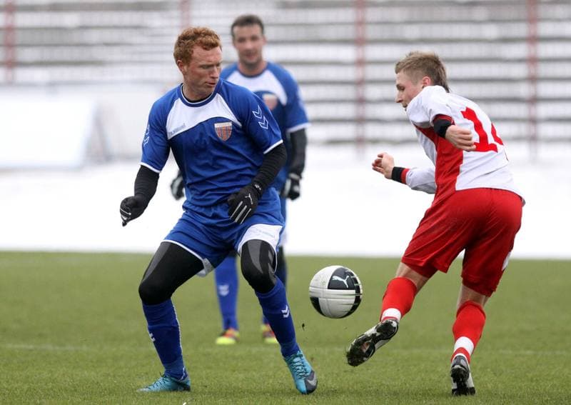 Football. Sparing. Polonia Bytom - Piast Gliwice. 19.02.2011