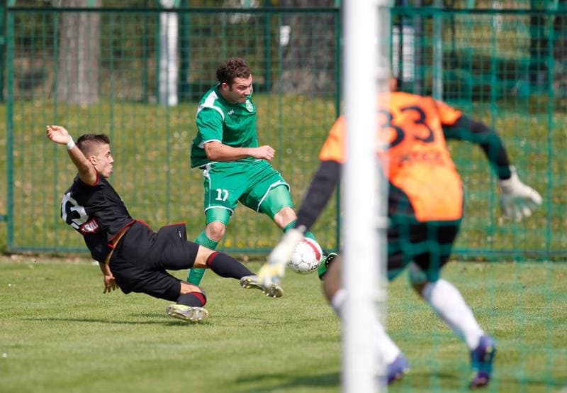 Football. III Liga. Grunwald Ruda Slaska - Gornik II Zabrze. 12.09.2015