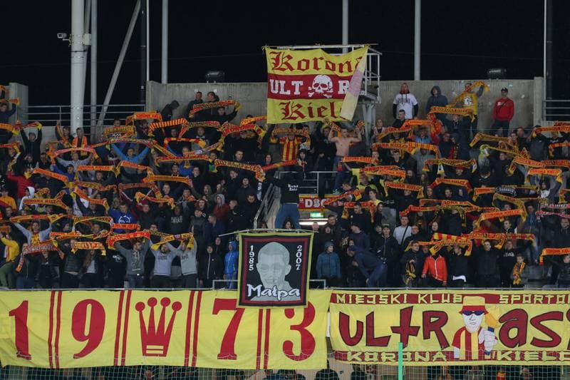 Football. Lotto Ekstraklasa. Korona Kielce - Zaglebie Sosnowiec. 24.09.2018
