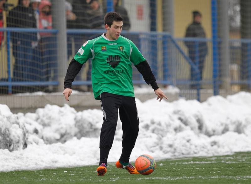 Football. Friendly Match. GKS Katowice - Rakow Czestochowa. 22.02.2014