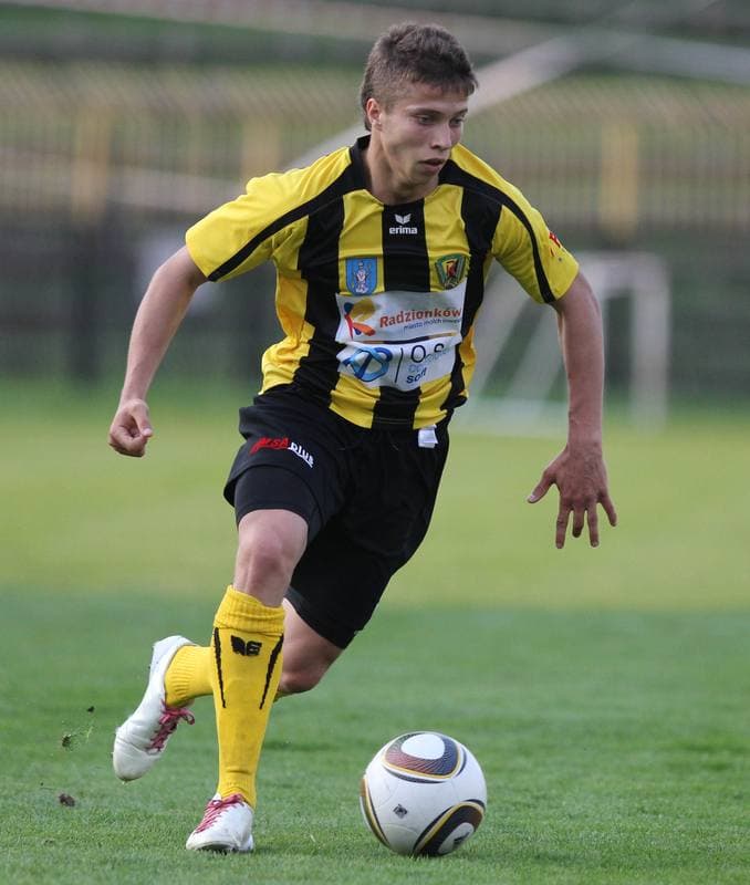 Football. Bytom I liga. Ruch Radzionkow - LKS Lodz. 29.04.2011