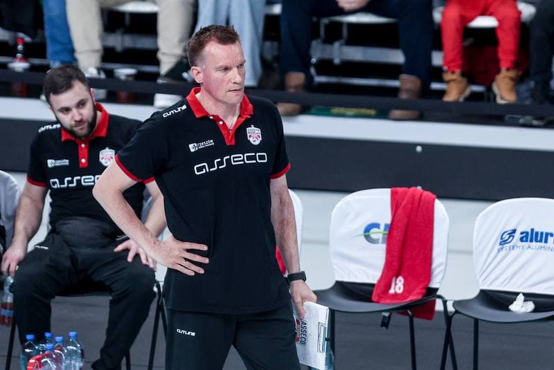 Volleyball. PlusLiga. Aluron CMC Warta Zawiercie - Asseco Resovia Rzeszow. 29.03.2025