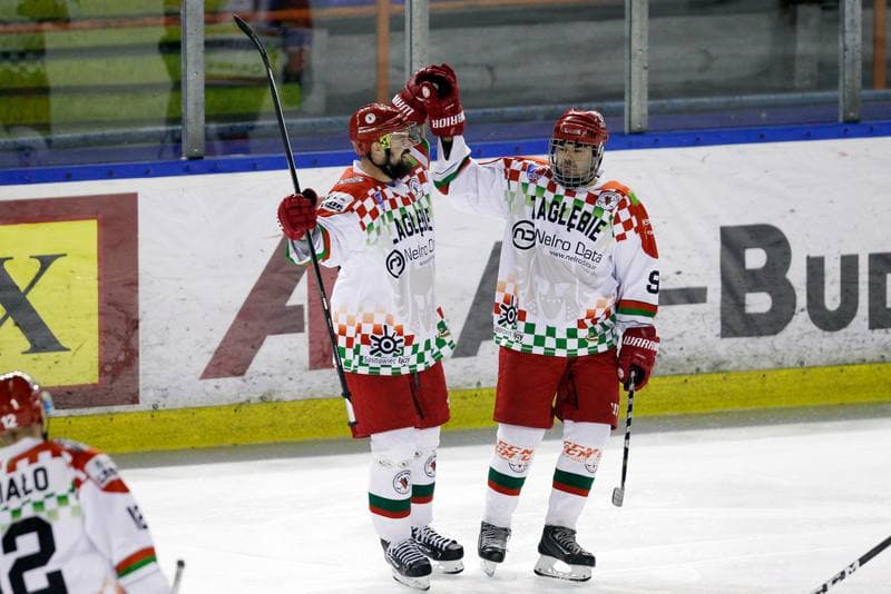Ice Hockey. Polska Hokej Liga. Zaglebie Sosnowiec - Weglokoks Kraj Polonia Bytom. 28.10.2018