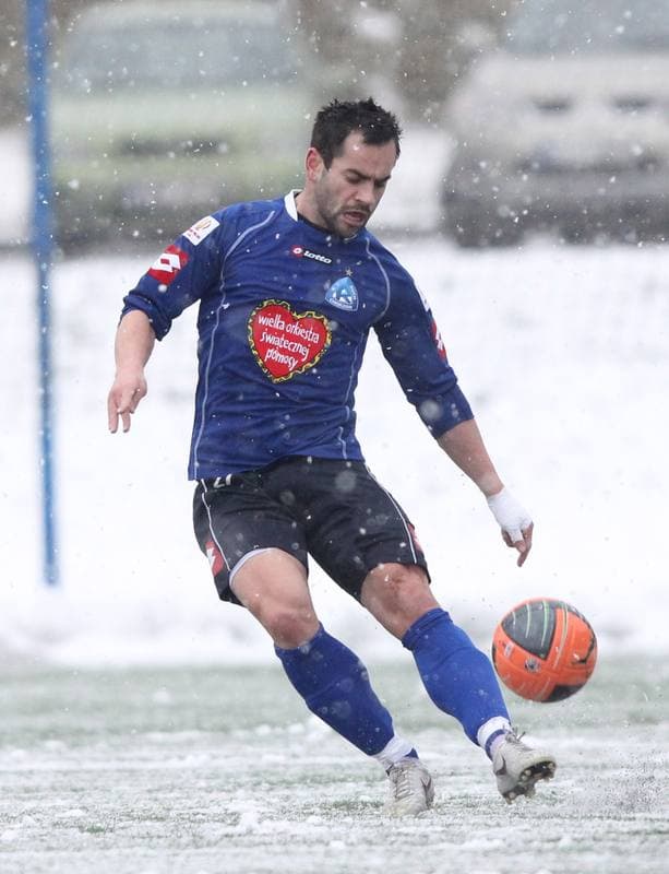 Football. Sparing. Rozwoj Katowice - Ruch Chorzow. 14.01.2012