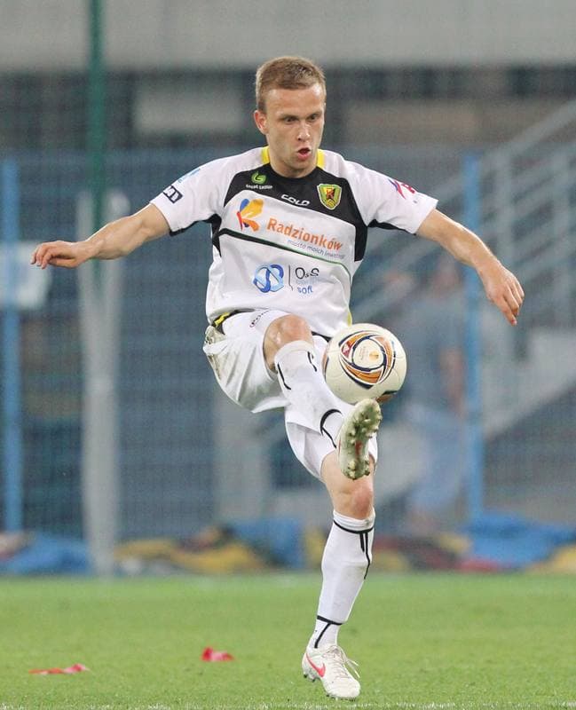 Football. I liga. Piast Gliwice - Ruch Radzionkow. 27.04.2012