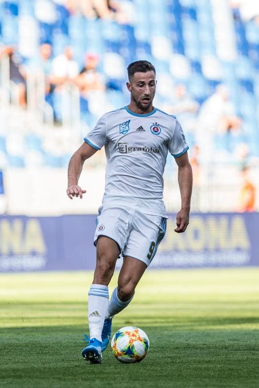 Football. Europa League. Slovan Bratislava - KF Feronikeli. 24.07.2019