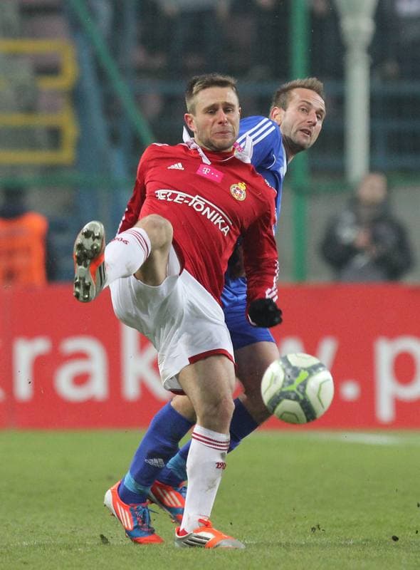 Football. T-Mobile Ekstraklasa. Wisla Krakow - Podbeskidzie Bielsko-Biala. 04.03.2013