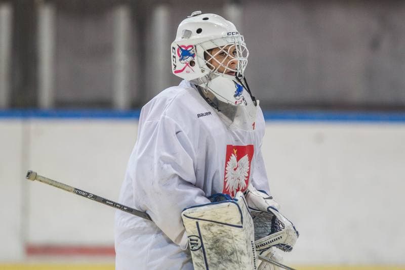 Ice Hockey. Poland national team. Training. 24.09.2019