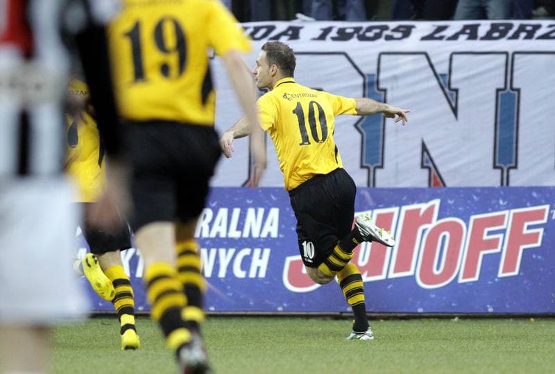 Football. I liga. GKS Katowice - Sandecja Nowy Sacz. 23.10.2010
