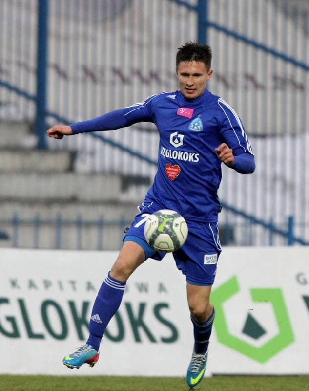 Football. T-Mobile Ekstraklasa. Ruch Chorzow - Podbeskidzie Bielsko-Biala. 18.03.2012