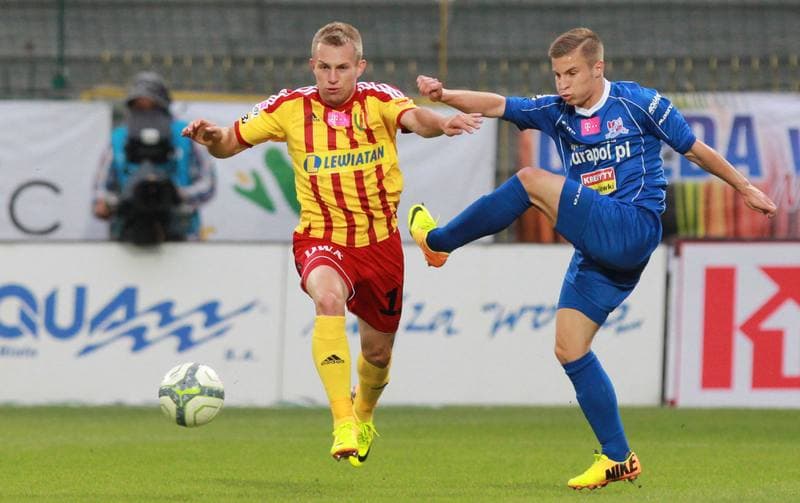 Football. T-Mobile Ekstraklasa. Podbeskidzie Bielsko Biala - Korona Kielce. 02.09.2013
