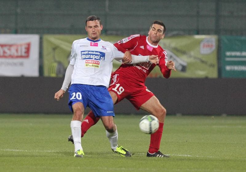 Football. Polish Cup. Podbeskidzie Bielsko Biala - Piast Gliwice. 19.03.2015