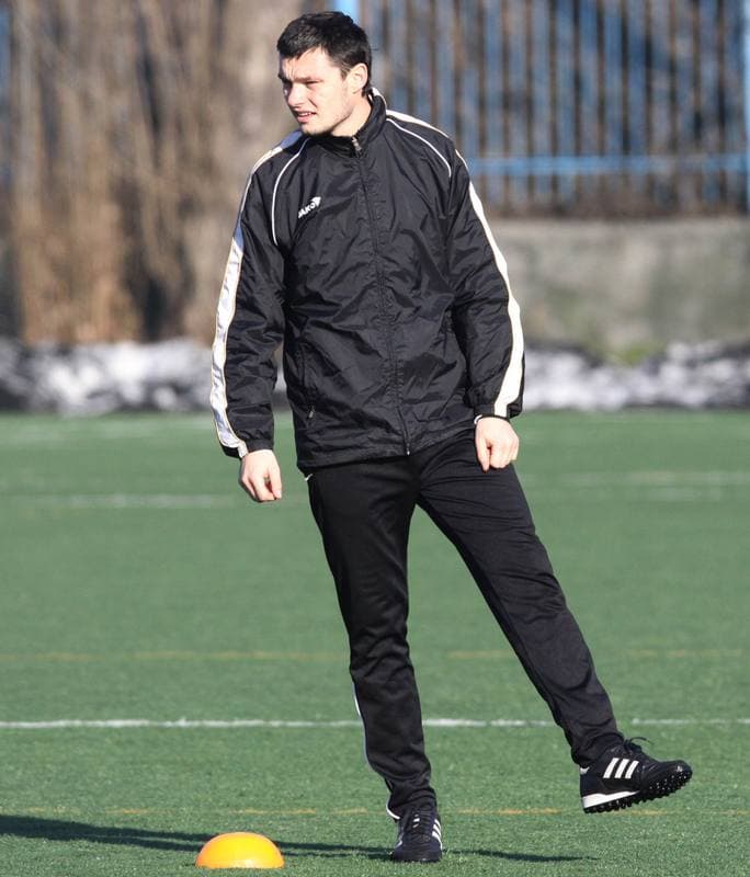 Football. Ruch Radzionkow. Training. 17.01.2011