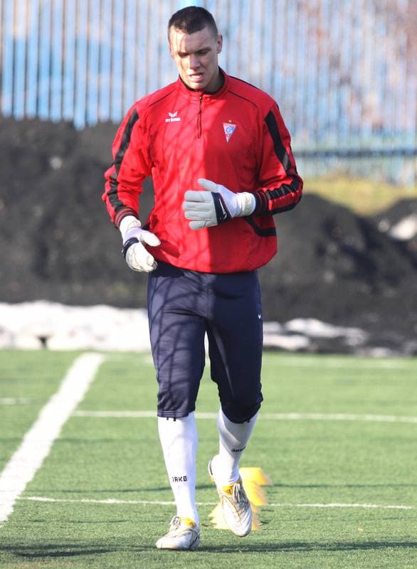 Football. Ruch Radzionkow. Training. 17.01.2011