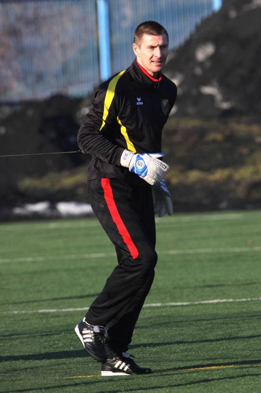 Football. Ruch Radzionkow. Training. 17.01.2011