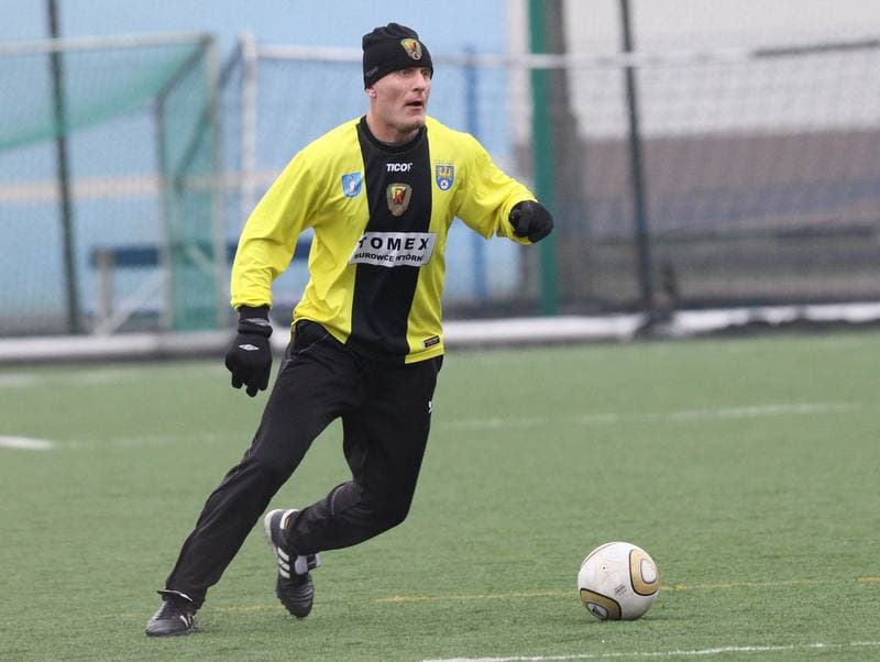 Football. Sparing. Ruch Radzionkow - BKS Stal Bielsko-Biala. 05.02.2011