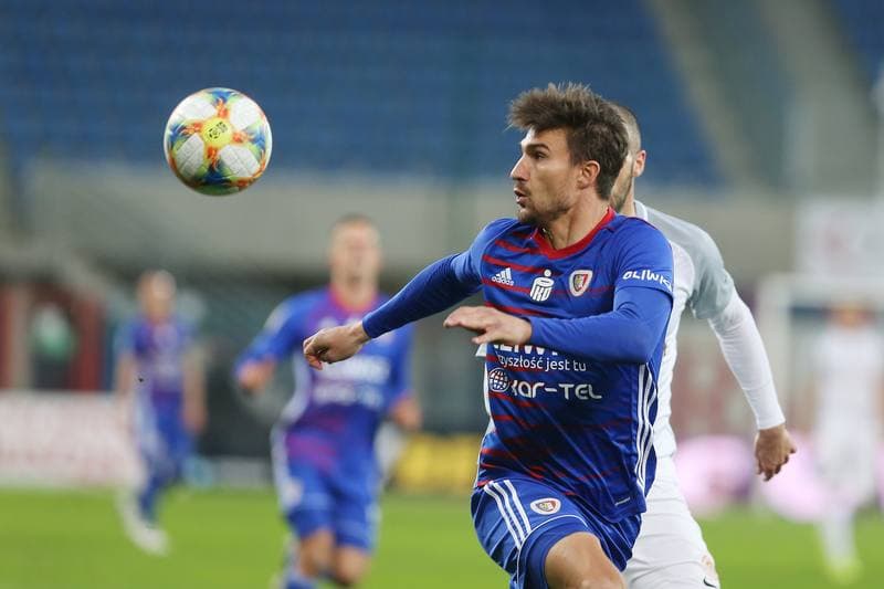 Football. Lotto Ekstraklasa. Piast Gliwice - Zaglebie Lubin. 23.04.2019